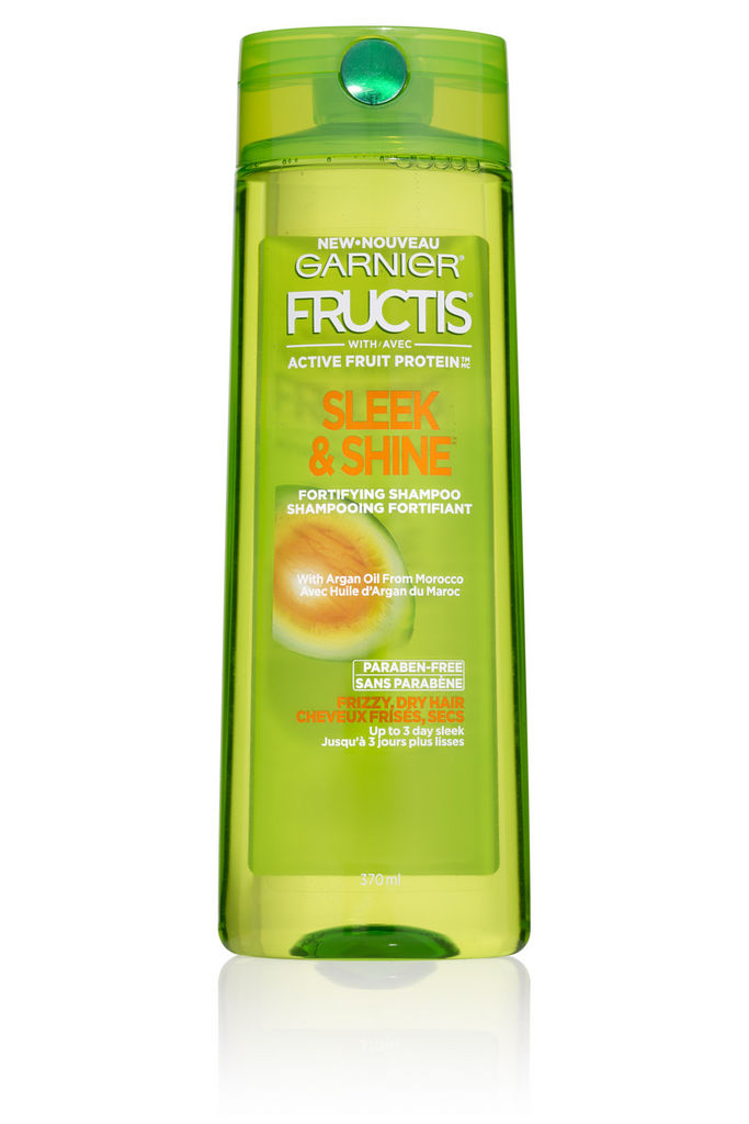 Garnier Fructis Sleek & Shine Shampoo For Dry & Frizzy Hair, 13 Fl Oz