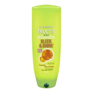 Garnier Fructis Sleek & Shine Conditioner, Frizzy, Dry, Unmanageable Hair, 12 Fl. Oz. Shampoo and Conditioners