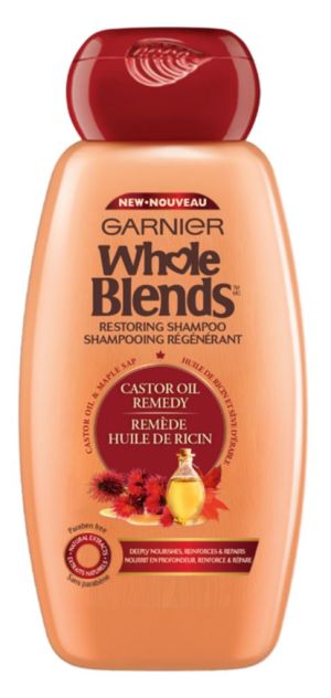 Garnier Whole Blends Maple Remedy Restoring Shampoo 12.5 Fl. Oz. Bottle