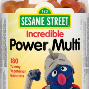 Sesame Street Incredible Power Multi Vegetarian Gummies 180.0 Capsules Vitamins And Minerals
