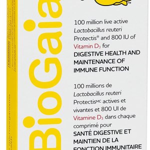 Biogaia Junior Probiotic Tablets With Vitamin D Antacids and Digestive Support