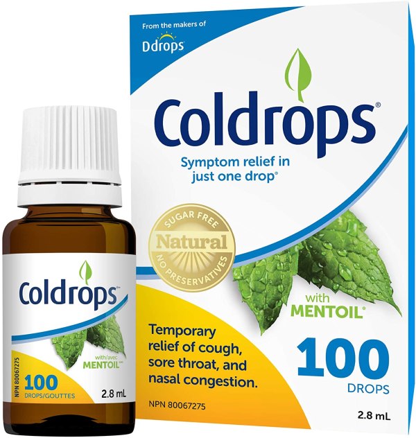 Coldrops With Mentoil Cough, Cold and Flu Treatments