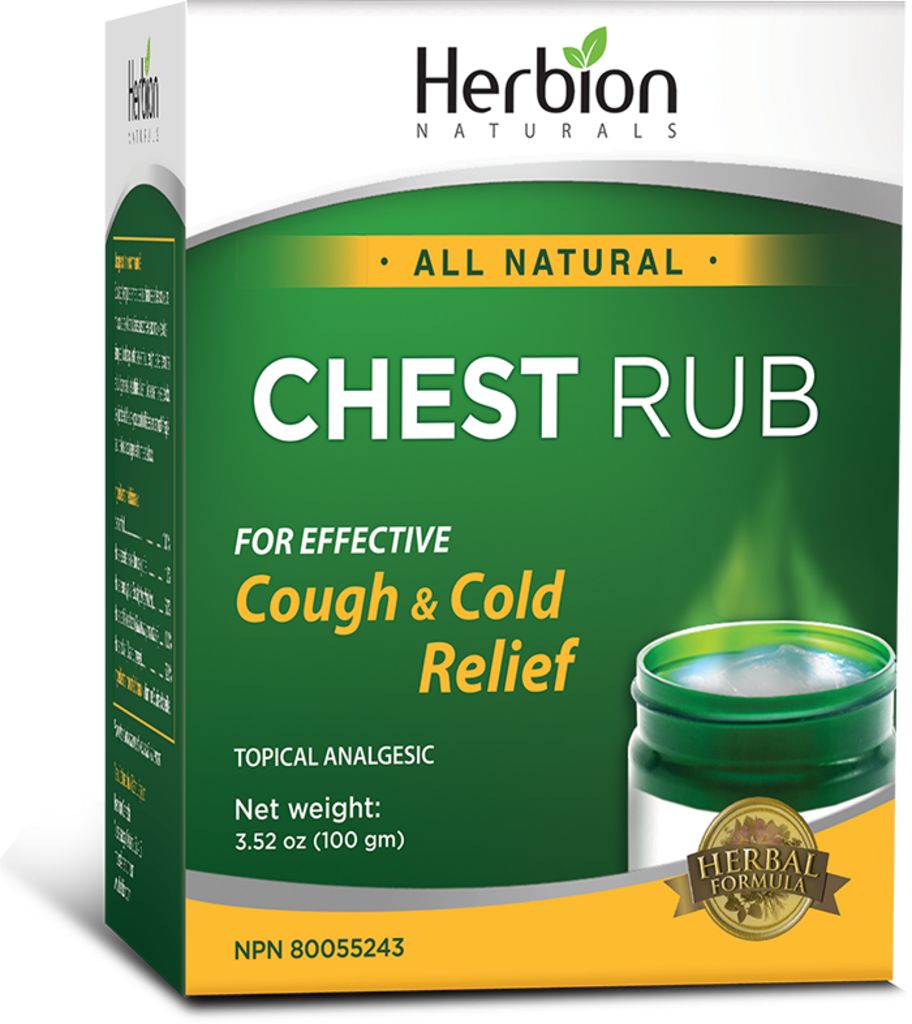 Herbion Naturals Chest Rub, 3.5 Fl Oz CTC Health