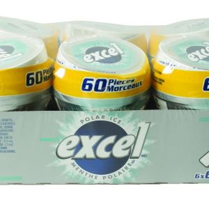 Excel Polar Ice Sugar-free Gum Bottle Gum