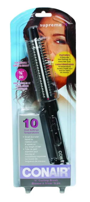 Conair 3/4 Inch Supreme 10 Curling Brush