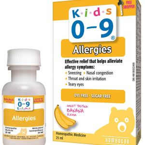 Homeocan Kids 0-9 All Allergies 25.0 Ml Cough, Cold and Flu Treatments