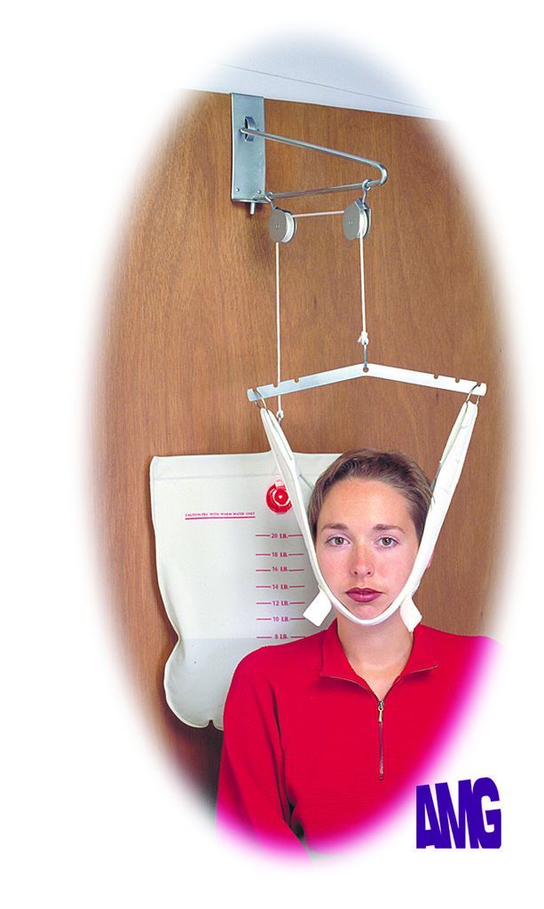Medpro Cervical Traction Device, Over The Door, White White Standard