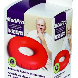 Amg 18 Inch Inflatible Rubber Invalid Ring Home Health Care
