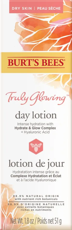 Burt's Bees Truly Glowing Day Lotion For Dry Skin