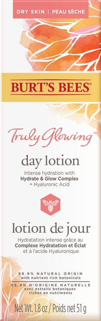 Burt's Bees Truly Glowing Day Lotion For Dry Skin