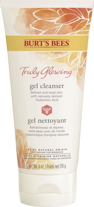 Burt's Bees Truly Glowing Refreshing Gel Cleanser With Hyaluronic Acid 1.0 Ea