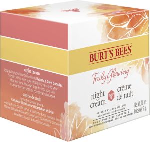 Burt's Bees Truly Glowing Replenishing Night Cream Moisturizer