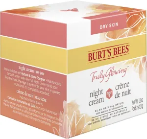 Burt's Bees Truly Glowing Night Cream For Dry Skin