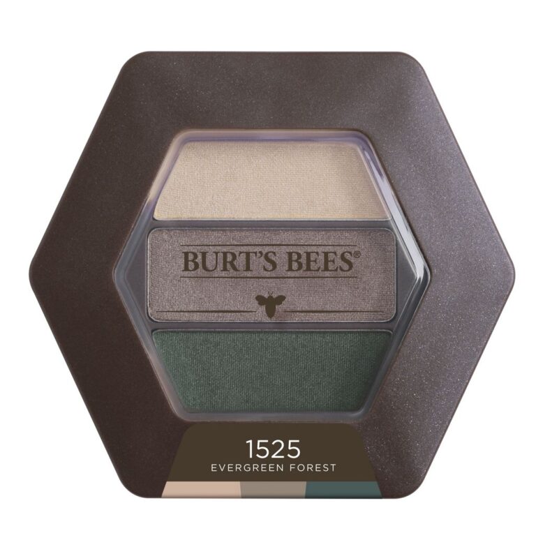 Talc Origin Burt’s Bees 100% Natural Origin Eye Shadow Palette Trio Evergreen ...