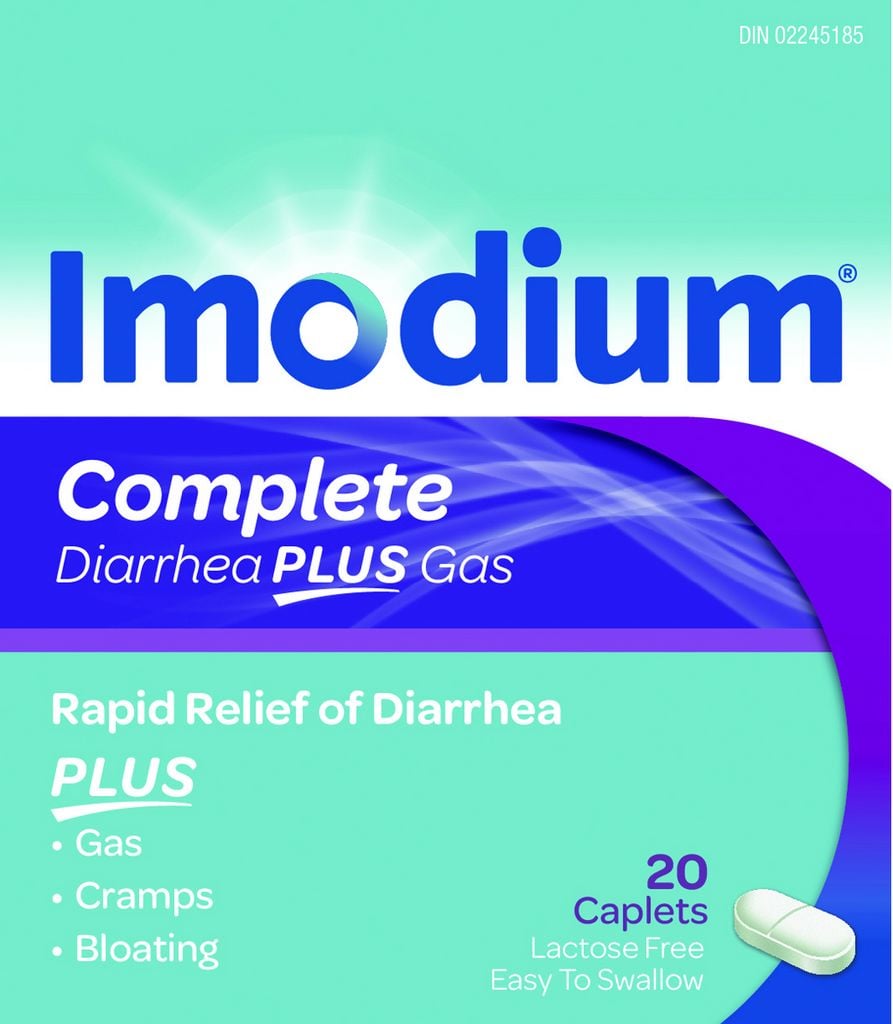 Imodium Complete Rapid Relief of Diarrhea 20 Caplets