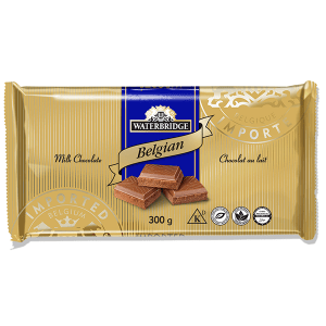 Waterbridge Belgian Milk Chocolate Bar