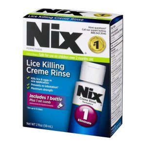 Nix Cream Rinse W/comb 56g Lice Treatments and Combs
