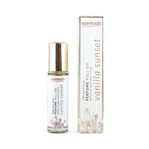 Scentuals 100% Natural Perfume Roll on Vanilla Sunset Fine Fragrance