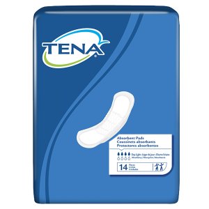 Tena Day Light Adult Disposable Moderate-absorbent Bladder Control Pad pack of 14