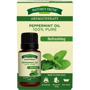 Nature’s Truth Aromatherapy 100% Pure Refreshing Peppermint Oil Alternative Therapy