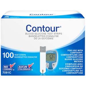 Ascensia Contour Strip 7091C Glucose Monitoring