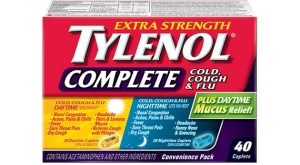 Tylenol Extra Strength Complete Cold, Cough & Flu Daytime/Nighttime Caplets