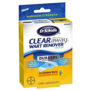 Scholl Duragel Clear Away Wart Remover 9ct 9.0 Ea