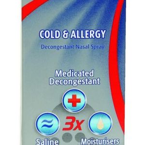 Otrivin Complete Medicated Cold & Allergy Relief Nasal Decongestant Nasal Rinses, Sprays and Strips