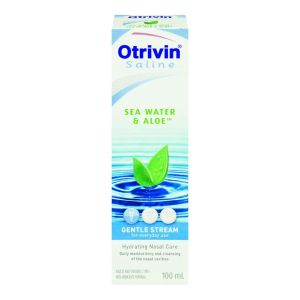 Otrivin Otrivin Natural Sea Water & Aloe Gentle Stream 100.0 Ml Nasal Rinses, Sprays and Strips