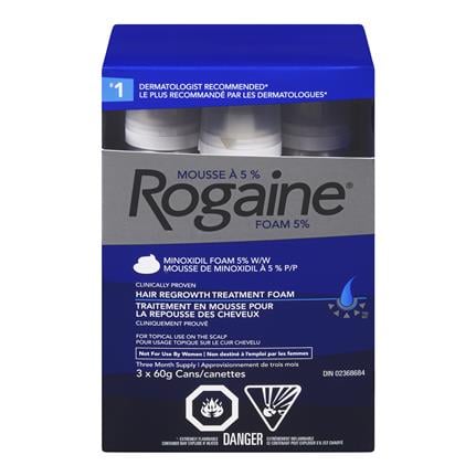 Rogaine Hair Regrowth Treatment Foam For Men