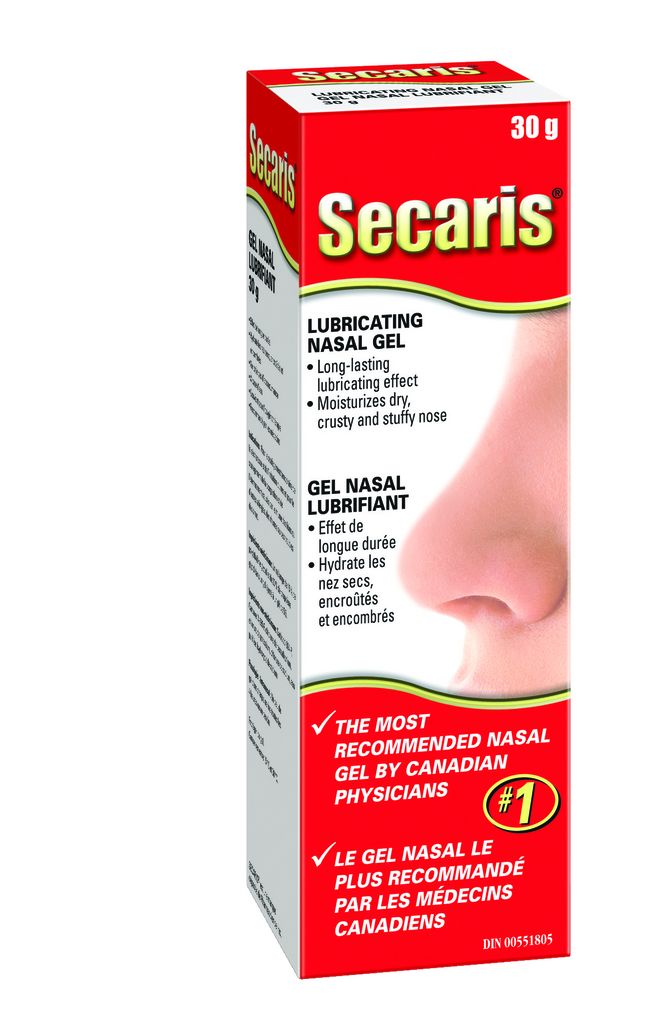 Secaris Lubricating Nasal Gel 30 G CTC Health