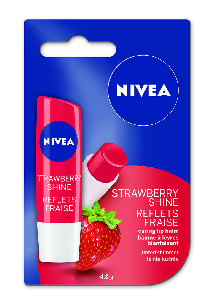 Nivea Fruity Shine Lip Care Stawberry