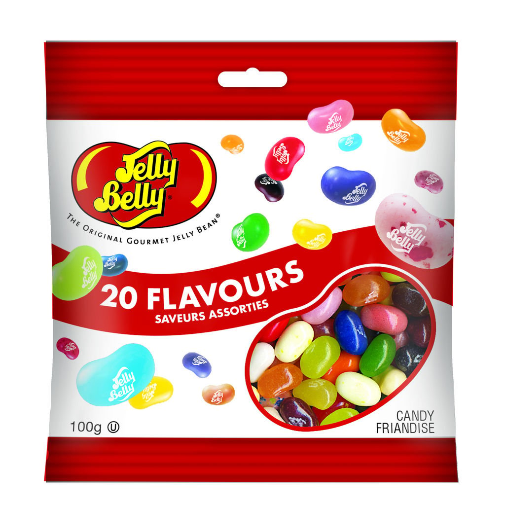 Jelly Belly 20 Assorted Flavours 100g – CTC Health