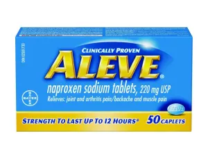 Aleve 220 Mg Small Bottle