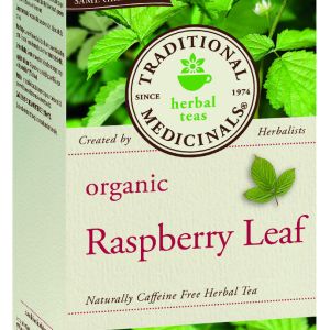 Traditional Medicinals Organic Raspberry Leaf Tea Vitamins & Herbals