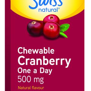 Swiss Natural Chewable Cranberry One A Day 500 Mg Vitamins & Herbals