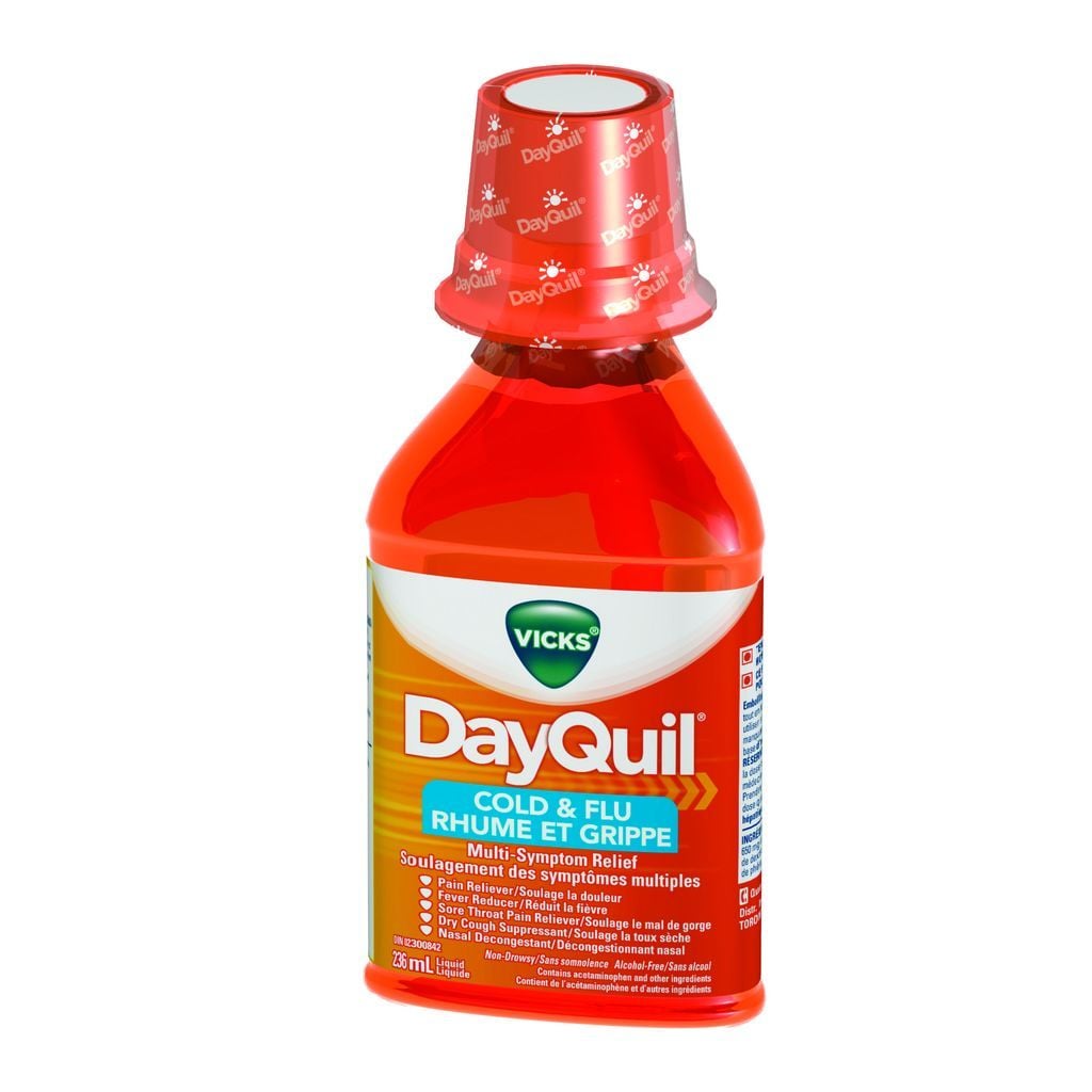 Vicks Dayquil Cold & Flu Liq 236ml- Packaging May Vary