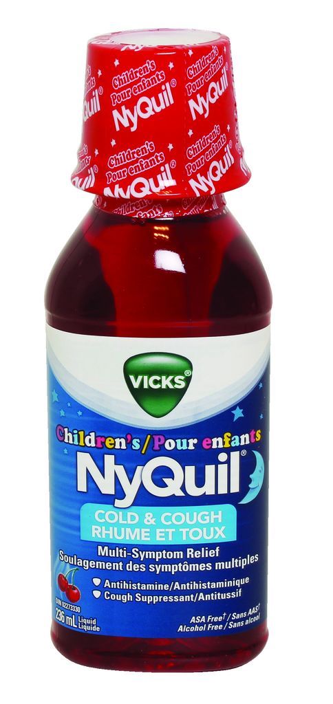 Vicks Children’s Nyquil Cold & Cough Syrup Cough and Cold