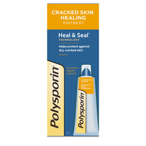 Polysporin Cracked Skin Healing Ointment Fragrance Free First Aid