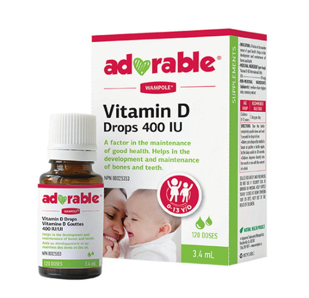 Wampole Adorable Vitamin D Drops CTC Health