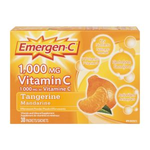 Emergen C Emergen-c Vitamin C & Mineral Supplement Fizzy Drink Mix, Tangerine