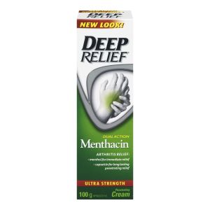 Deep Relief Menthacin Arthritis Relief Ultra Strength Rub, 100gm Topical