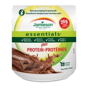 Jamieson Laboratories Jamieson Essentials Plus Protein – Chocolate Vitamins And Minerals
