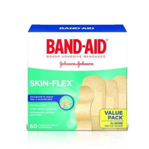 Band-aid Skin Flex Adhesive Bandages First Aid