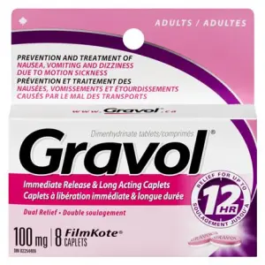 Gravol Immediate Release & Long Acting Caplets