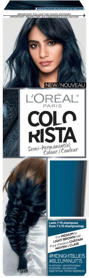 Loreal Colorista Semi Permanent Hair Color Denim 15