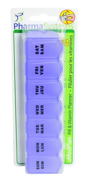 Pharmasystems Bubble Lok Pill & Vitamin Planner