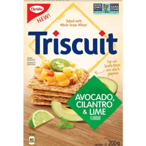 Christie Triscuit Crackers Avocado Cilantro Lime Snacks