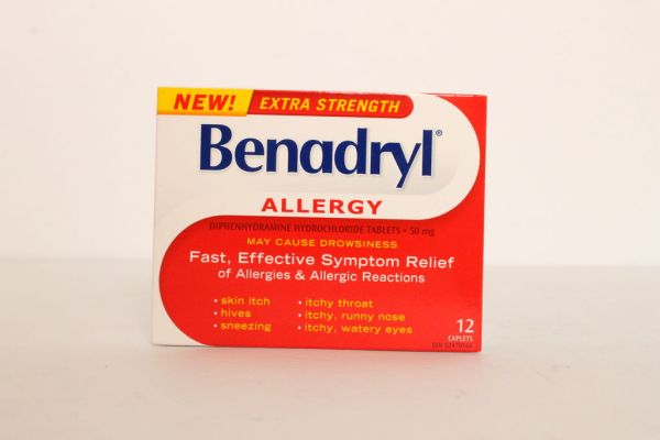 Benadryl Extra Strength 50mg Antihistamines