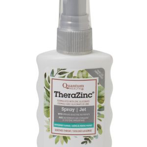 Quantum Health Therazinc Sore Throat Spray Peppermint Clove Flavor – 2.0 Fl Oz Throat Lozenges and Sprays